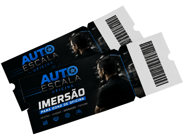 Ingressos da imersão Auto Escala Oficinas
